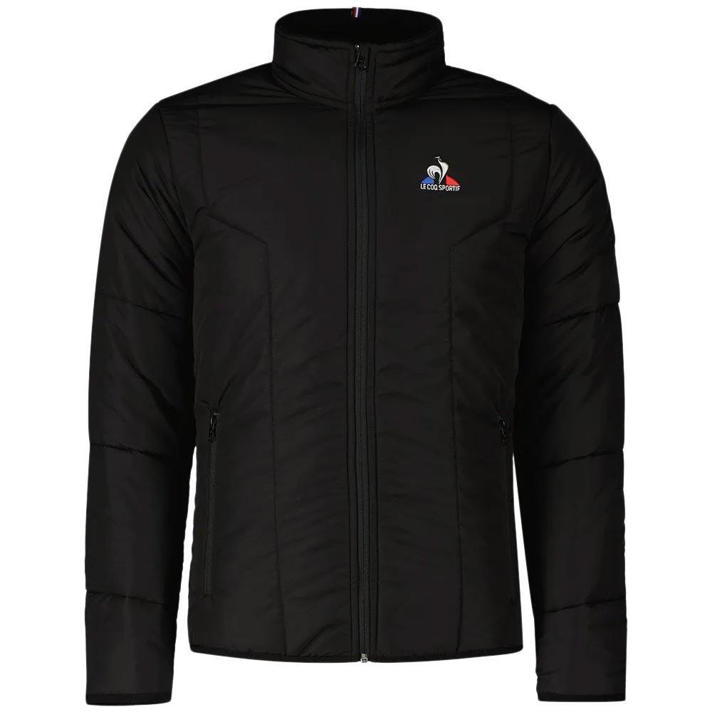 Women's Le Coq Sportif Ess Light N°1 Black Puffer Jacket