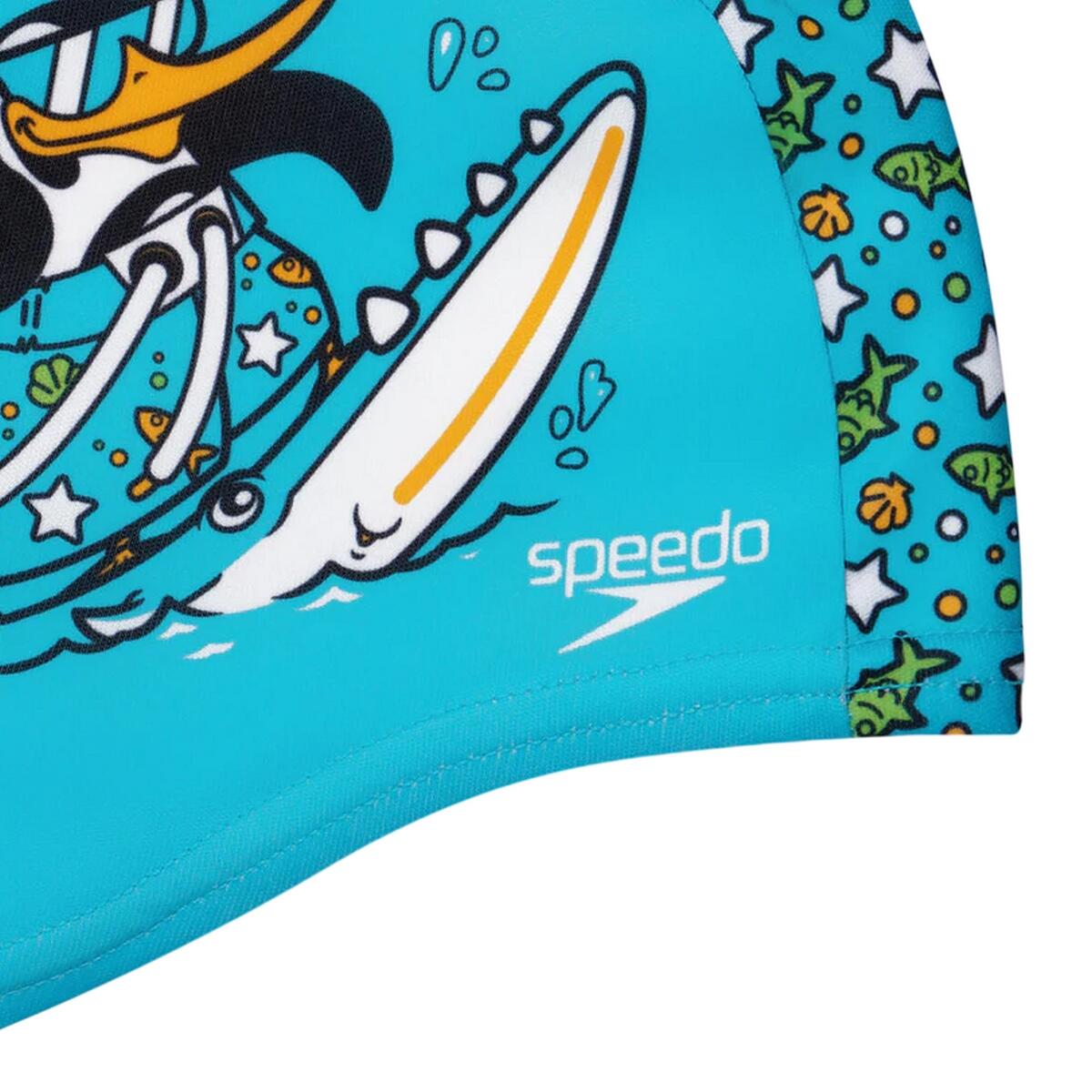 Bonnet De Bain Enfant (Azur / Vert Fluo) 2/3