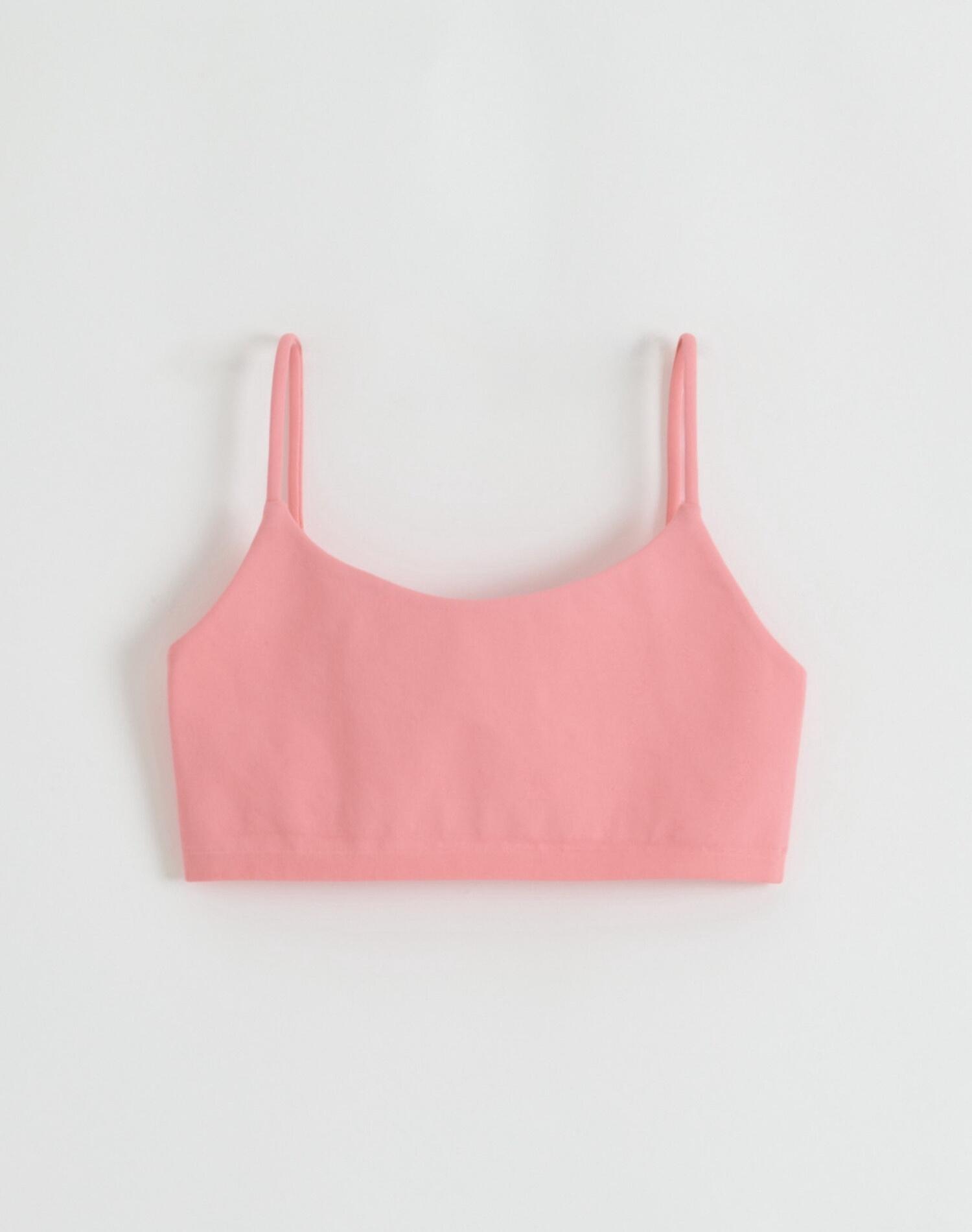 Femme Soutien-gorge de sport Maintien léger Rose Poudré 6/6