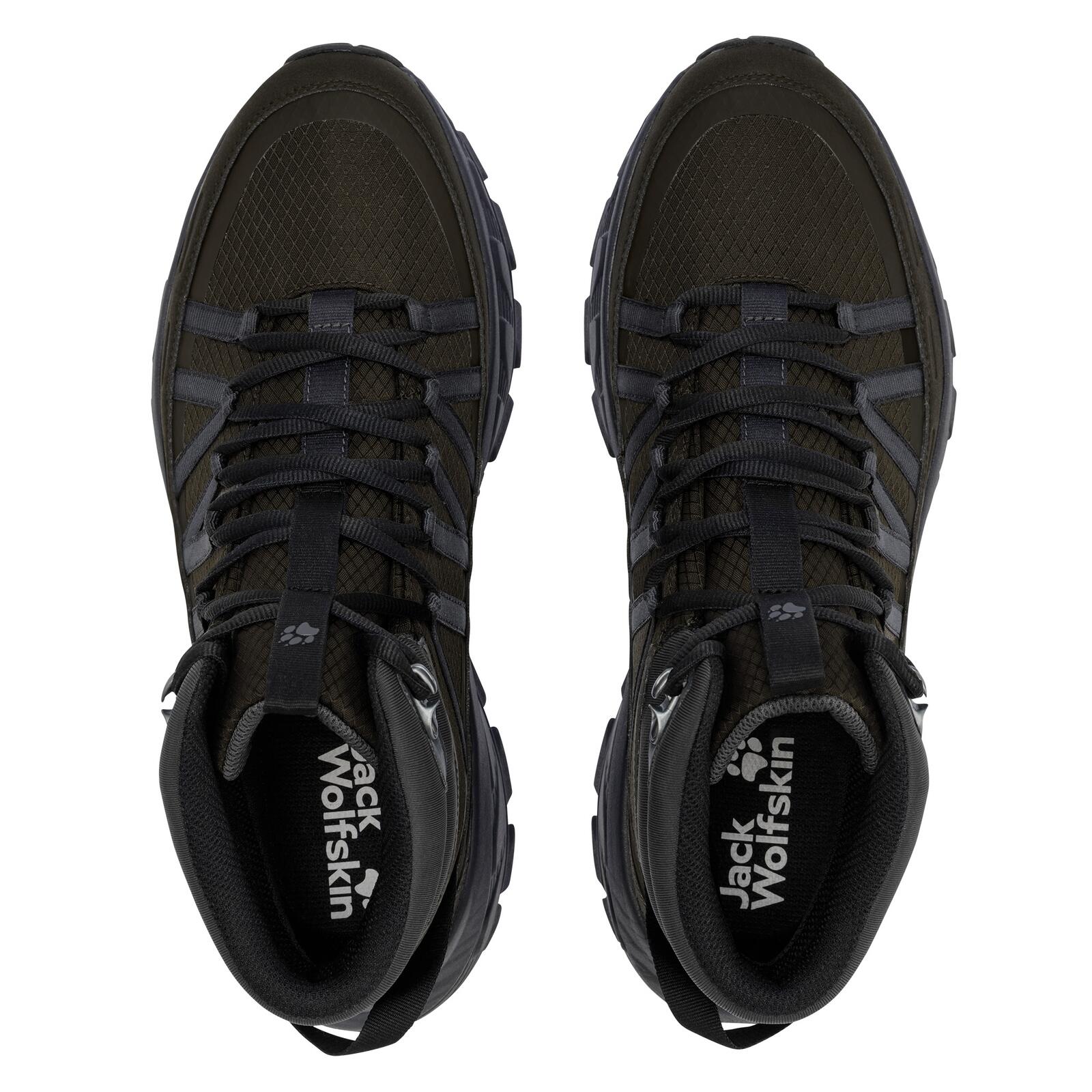 Wanderschuhe wasserdicht, atmungsaktiv Herren - Wild Hike Texapore Mid M 3/6