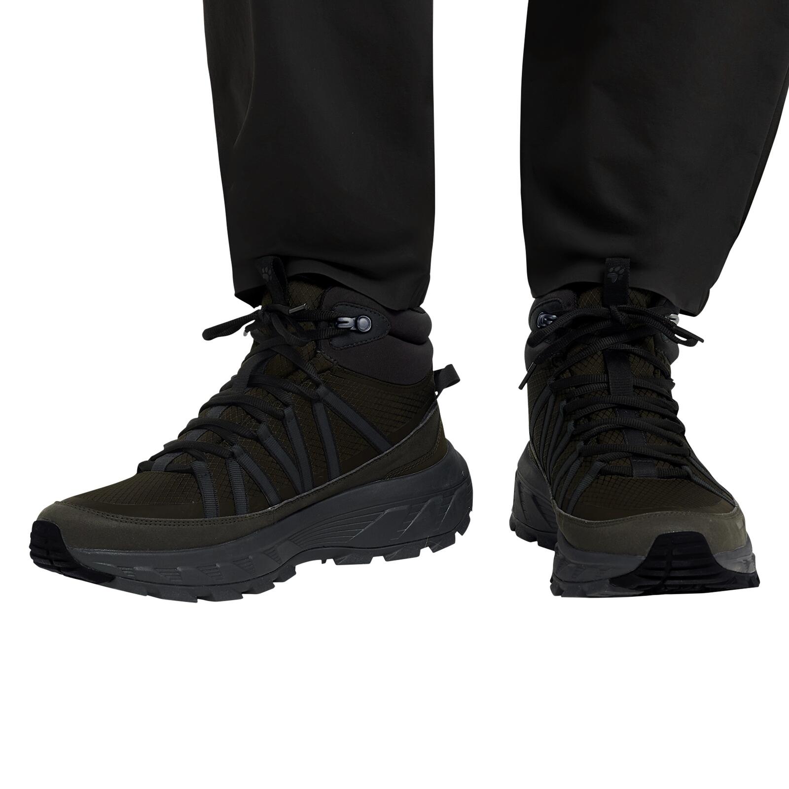 Wanderschuhe wasserdicht, atmungsaktiv Herren - Wild Hike Texapore Mid M 6/6