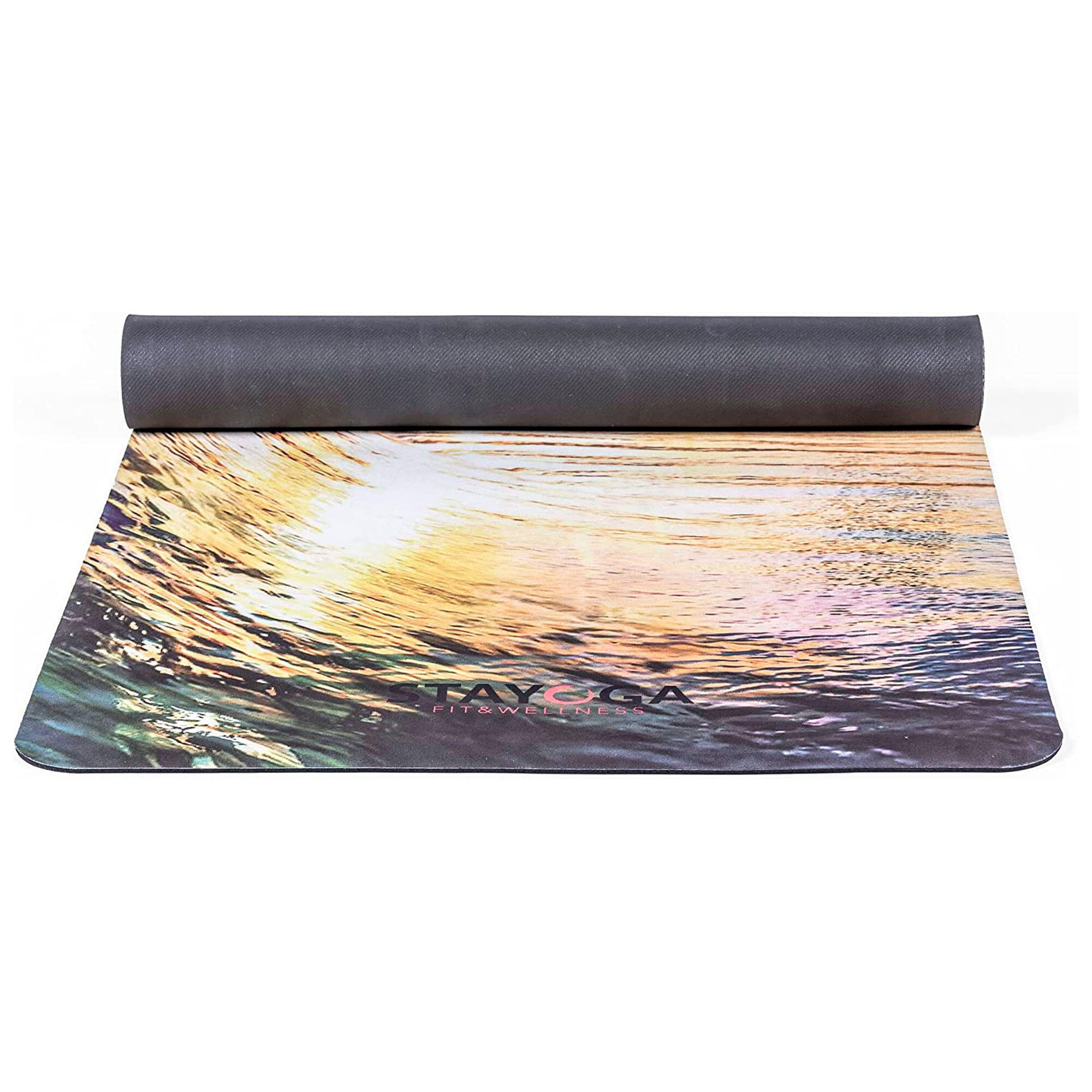 Esterilla de Yoga Bikram Suede Wave - Para Bikram (Hot Yoga). Ante Orgánico 3/5