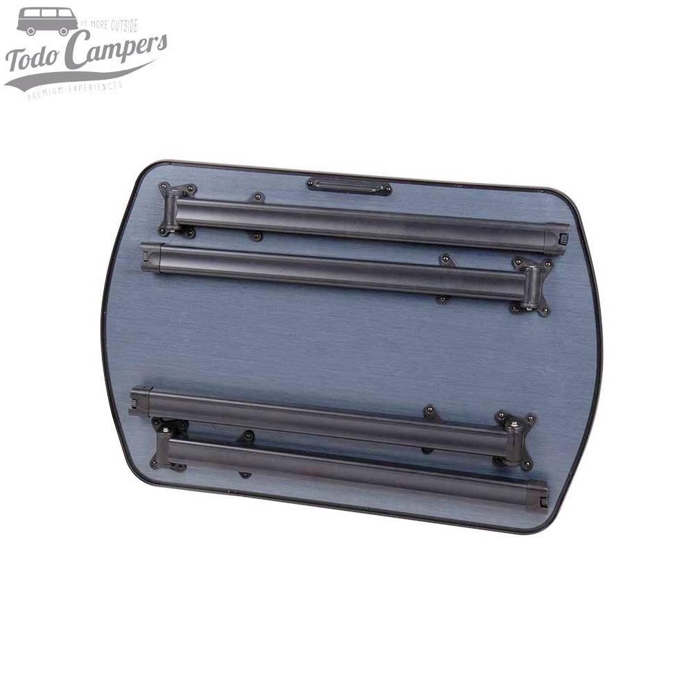 Mesa de camping plegable Camp4 Van (gris/negro) - 90 x 60 2/6