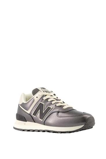Sneakers donna 574 metallizzate