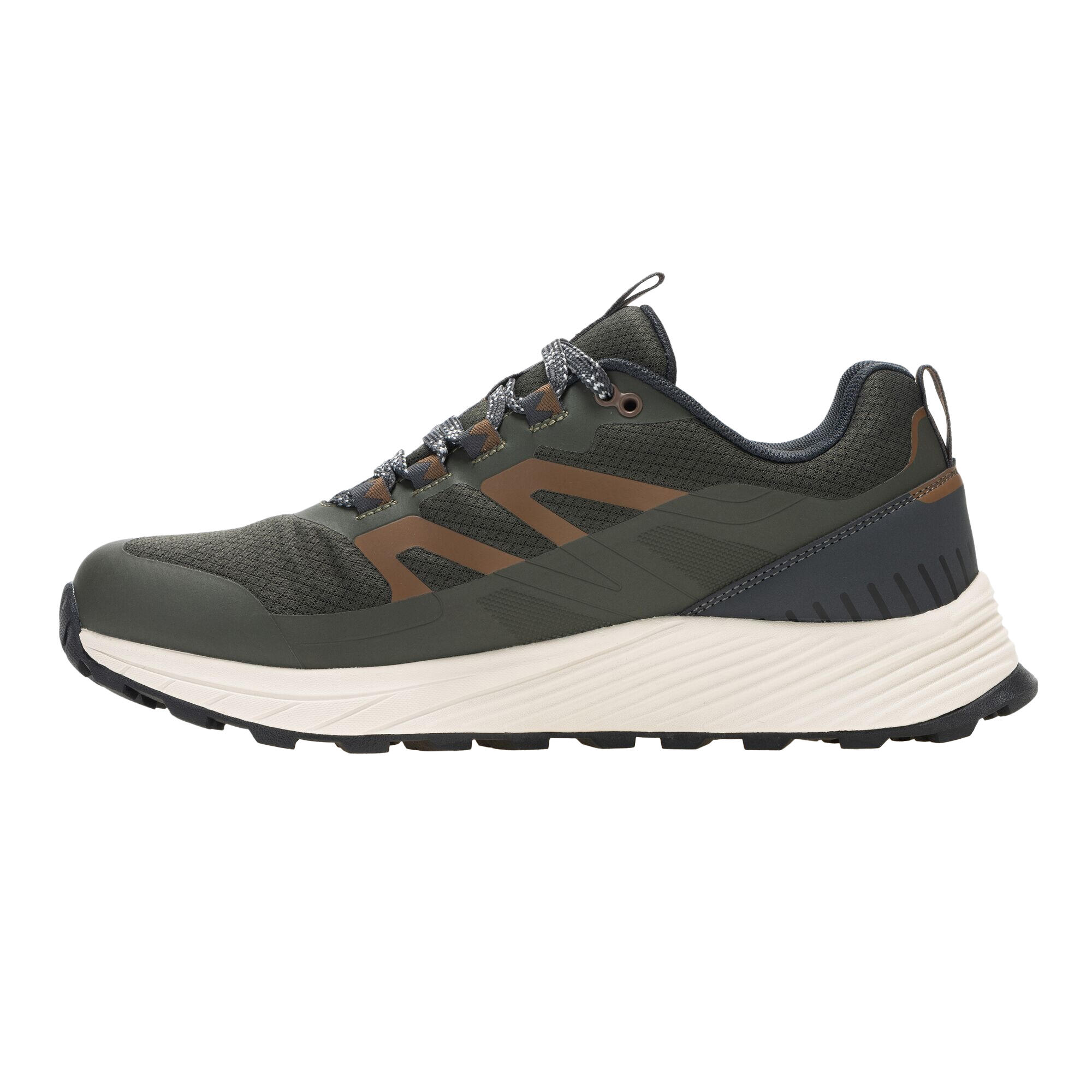 "Ravika" Sneaker für Herren Dunkel-Khaki/Sattel 3/5