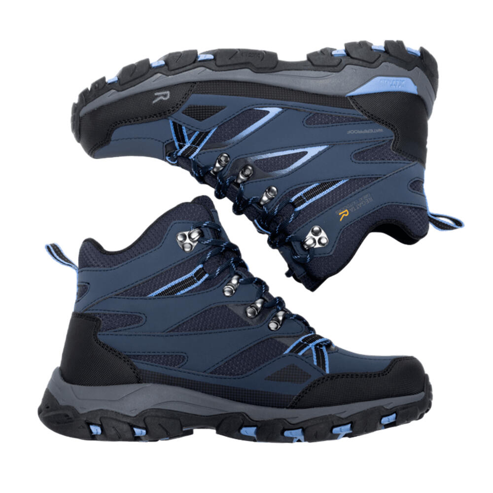 Bottines De Marche HOLCOMBE Femme (Bleu Marine / Denim Délavé) 4/5