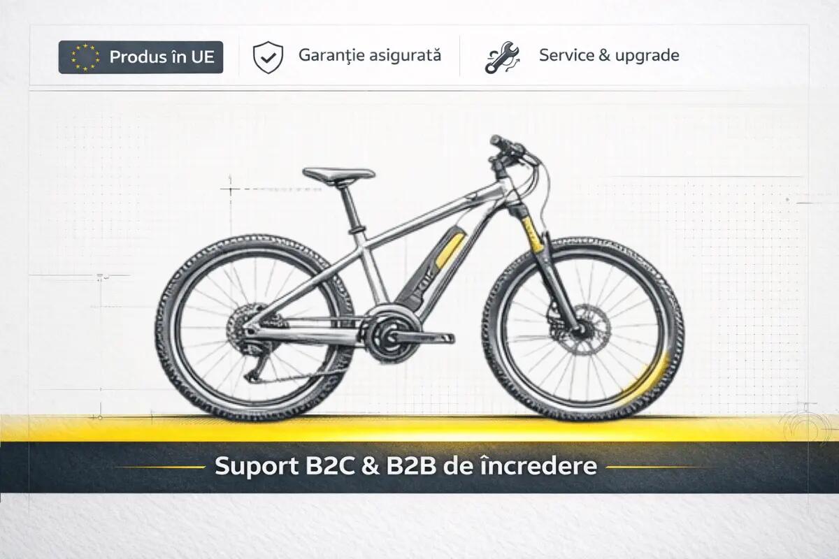 Bicicleta electrica MTB DHS 52870 - 29 inch, L, Gri 6/6