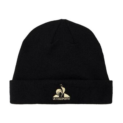 Bonnet Noir Mixte Le Coq Sportif Coq D'or N°1