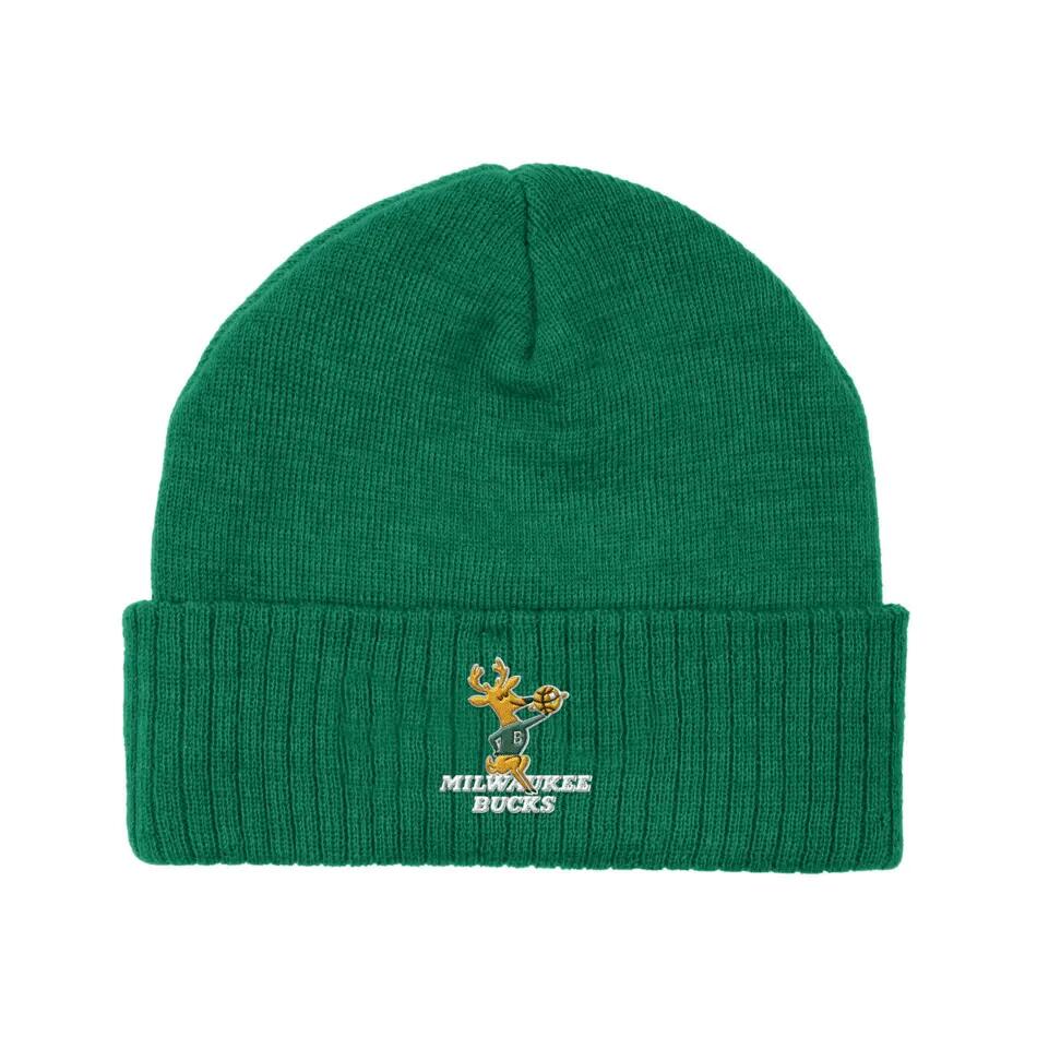 Knit cap Mitchell & Ness Fandom Milwaukee Bucks
