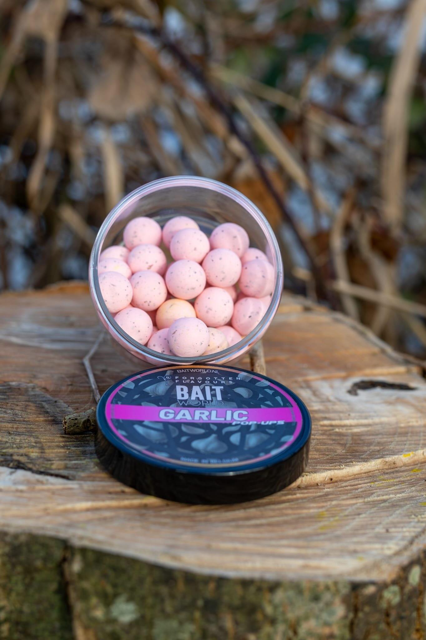 Pop-up Collaboration Baitworld x Forgotten Flavours Garlic Fish Extreme 15mm 3/3