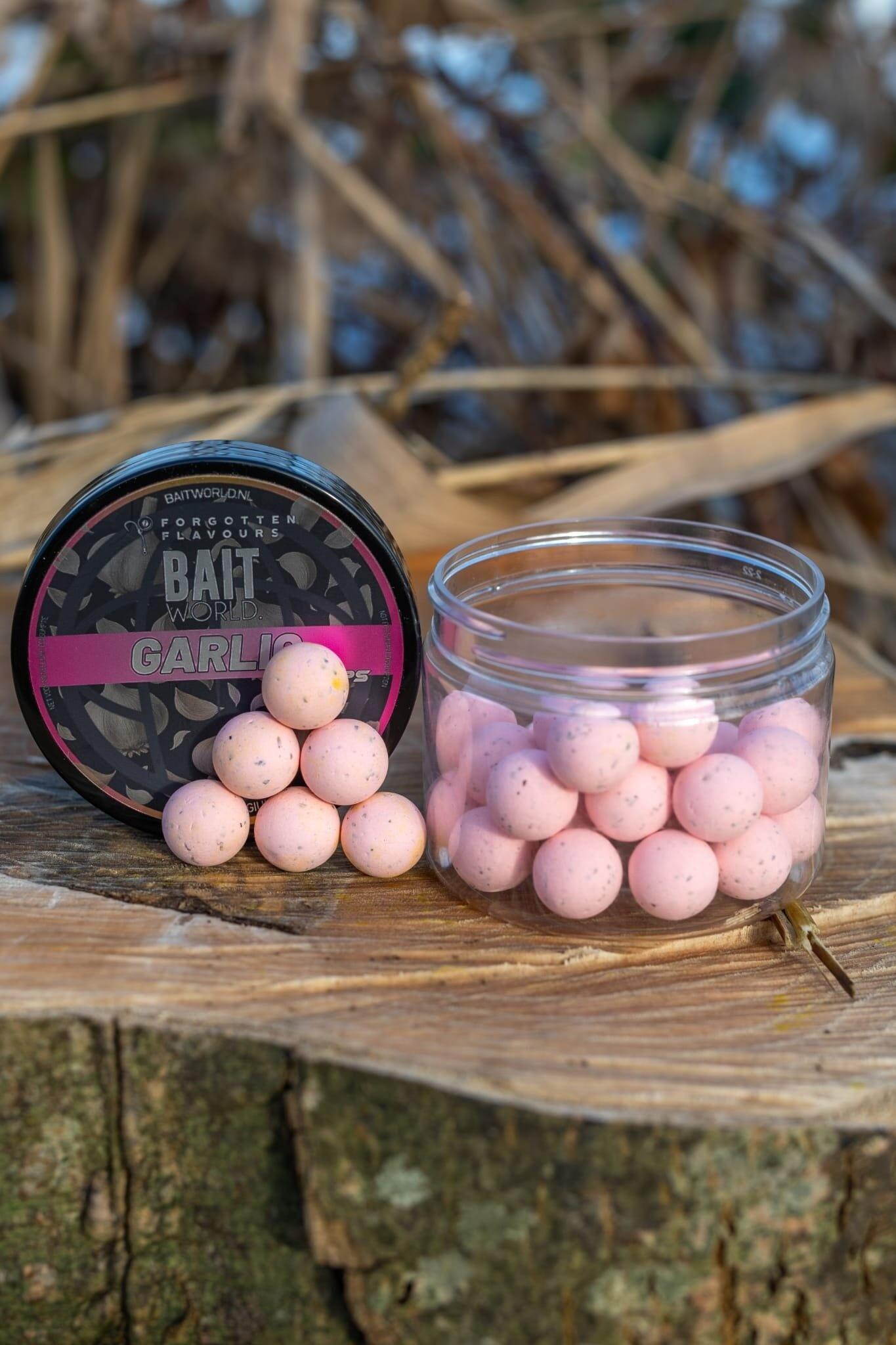 Pop-up Collaboration Baitworld x Forgotten Flavours Garlic Fish Extreme 15mm 2/3