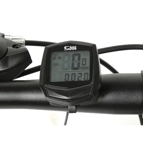 Vízálló LCD kijelzős kerékpárkomputer sebességmérővel 5/7