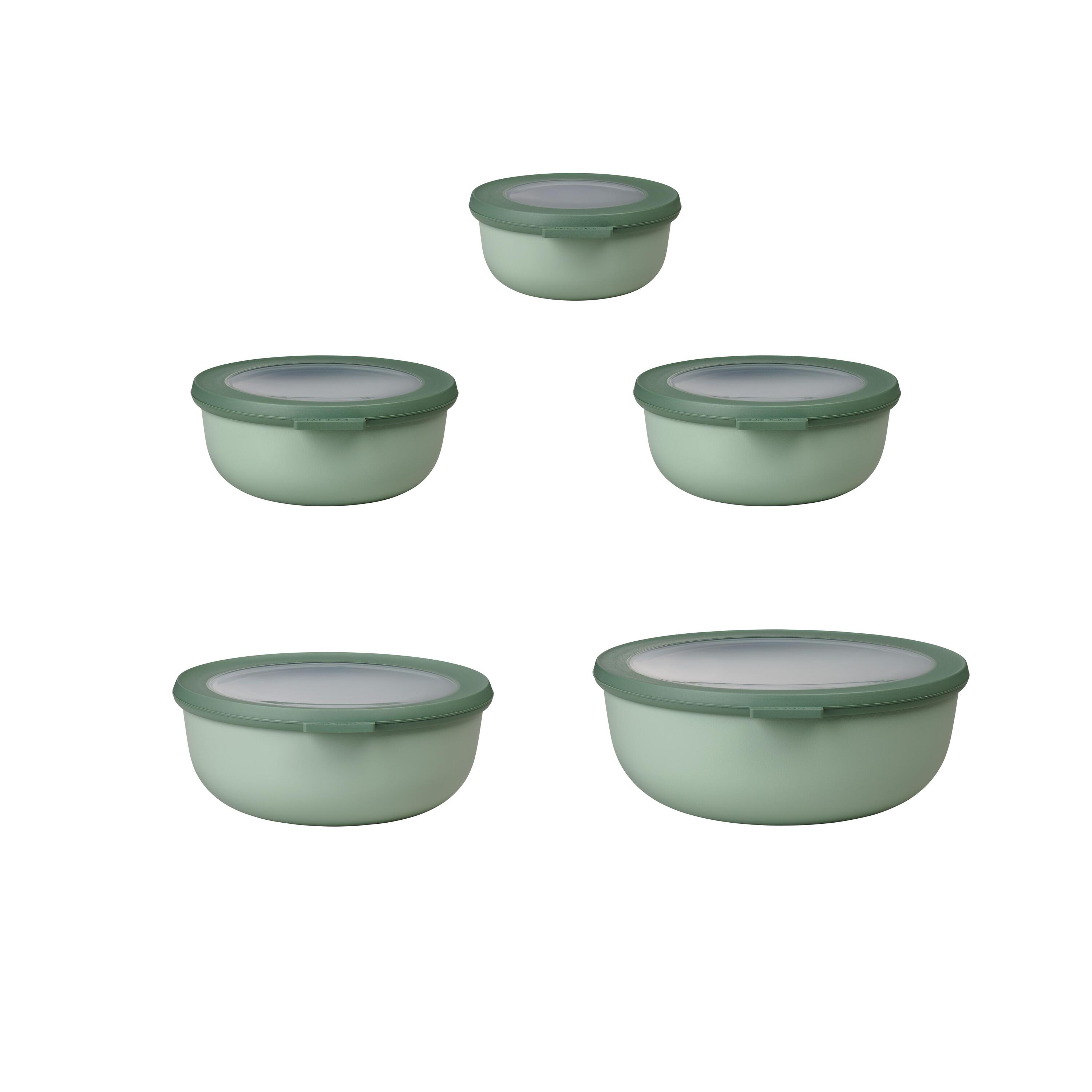 Mepal Cirqula Mikrowellengeschir set 5 teilig - Nordic sage 1/6