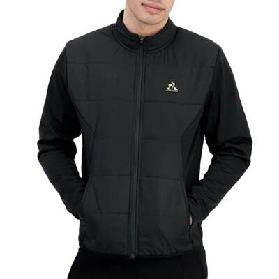 Le coq sportif coq hybride n°1 zwart vest voor heren