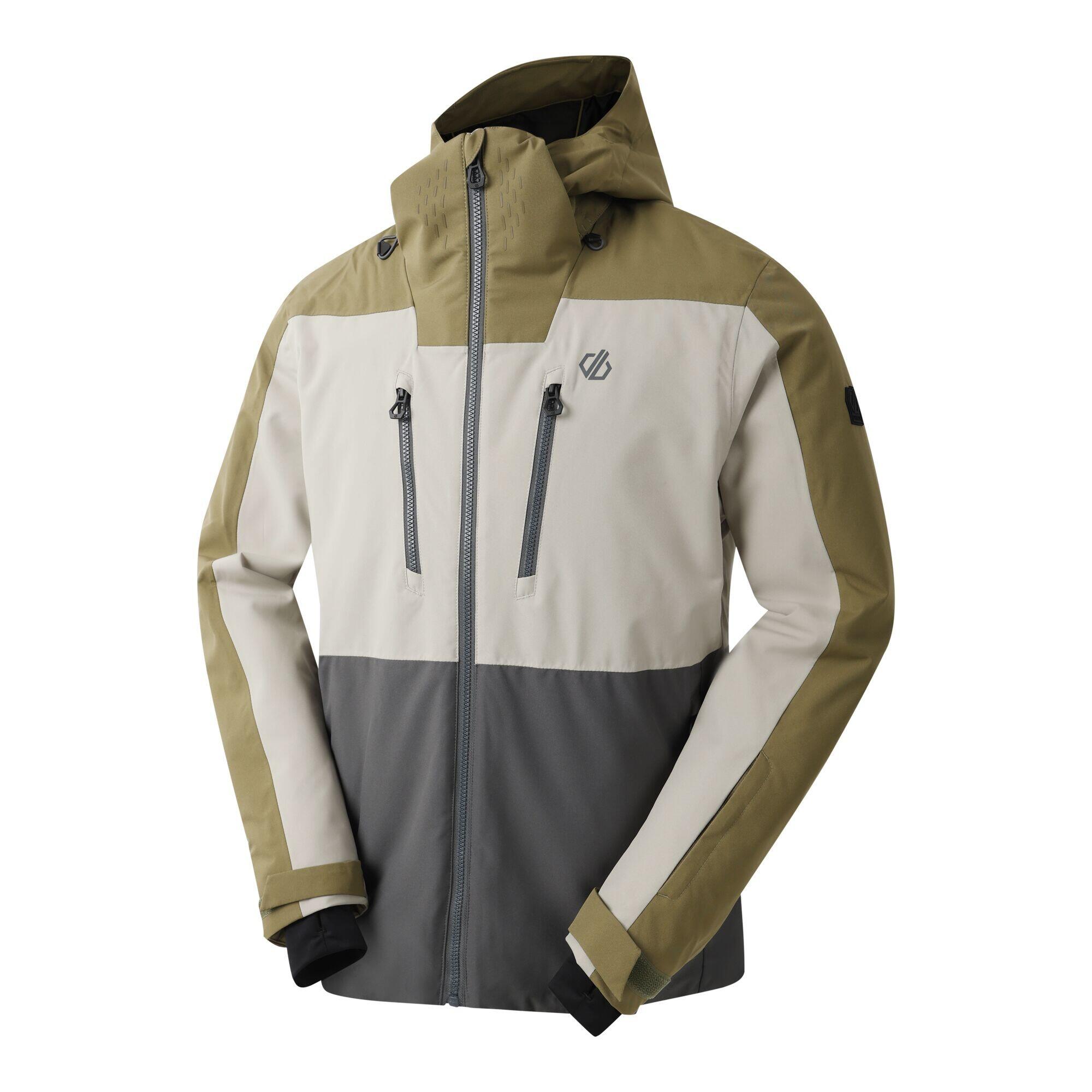 Blouson De Ski BASEPLATE Homme (Olive / Blanc Cassé) 3/5