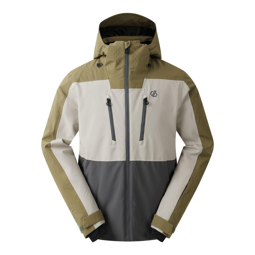 Mens Baseplate III Ski Jacket (Martini Olive/Abbeystone)