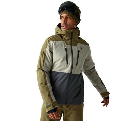 Heren baseplate iii ski jas (ijzeren poort)