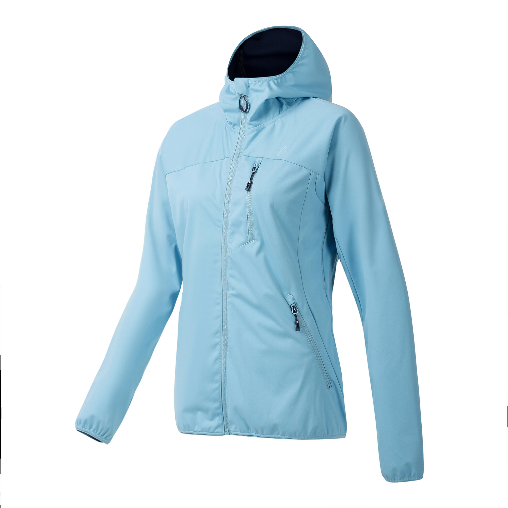 Veste Softshell À Capuche LEXAN Femme (Bleu Clair) 3/4