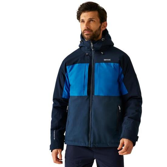 Veste Imperméable À Capuche MALAND Homme (Bleu Roi / Bleu Marine / Bleu Nuit)