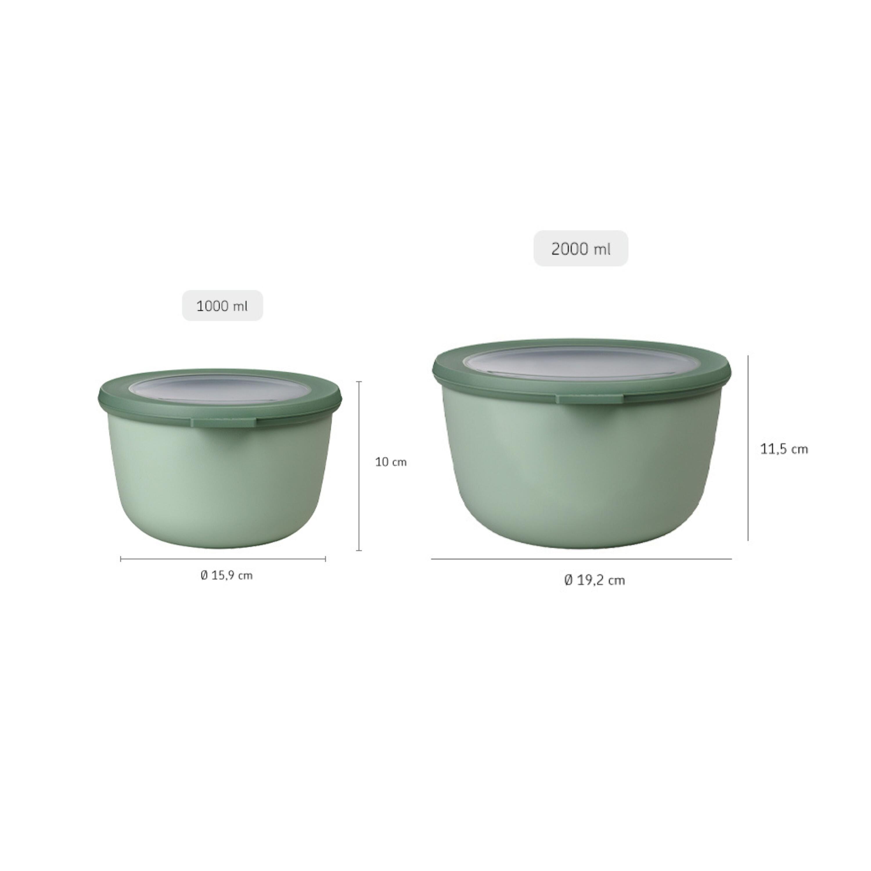 Mepal Cirqula Mikrowellengeschir set 2 teilig - Nordic sage 5/6