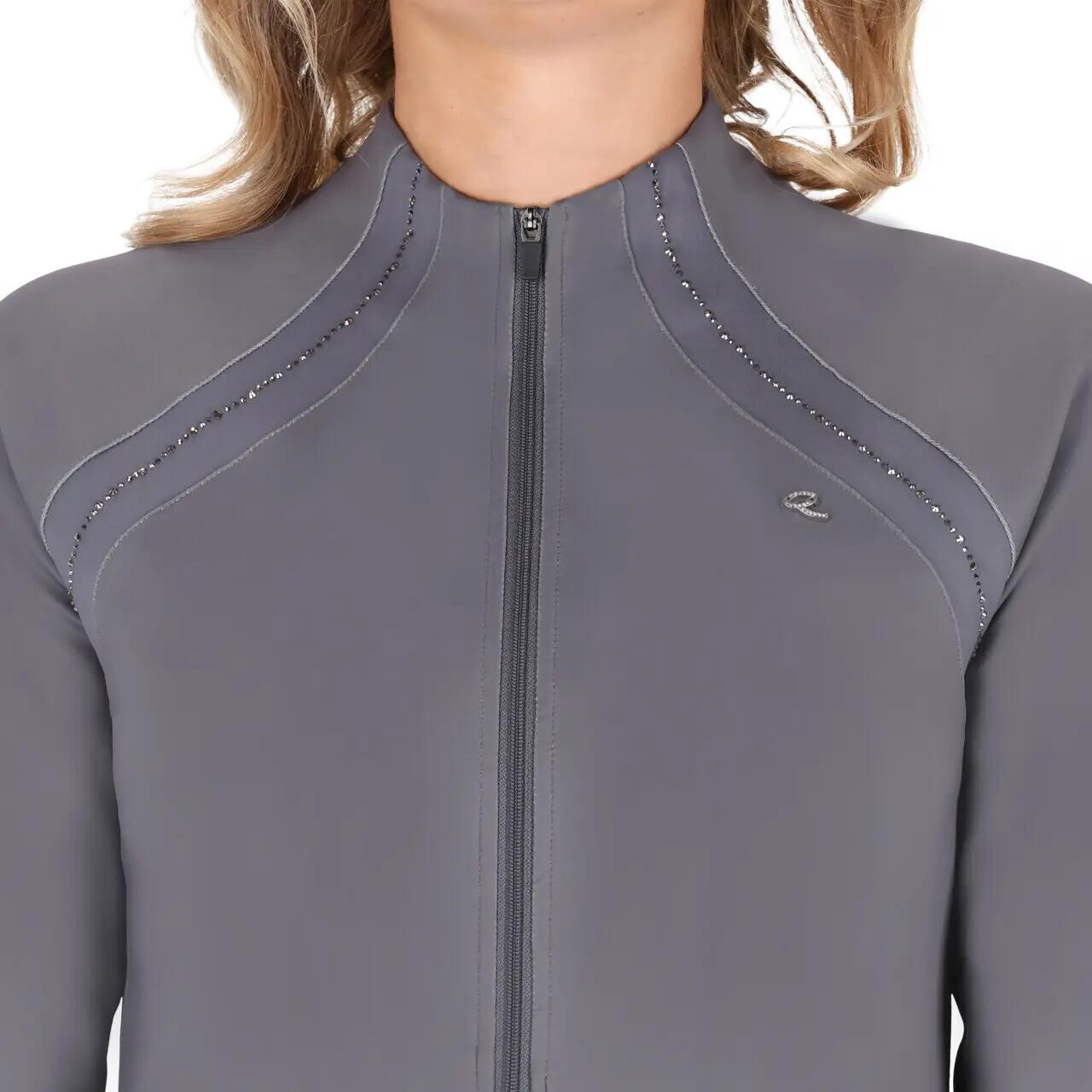 Veste équitation full zip femme QHP Oakleigh 3/7