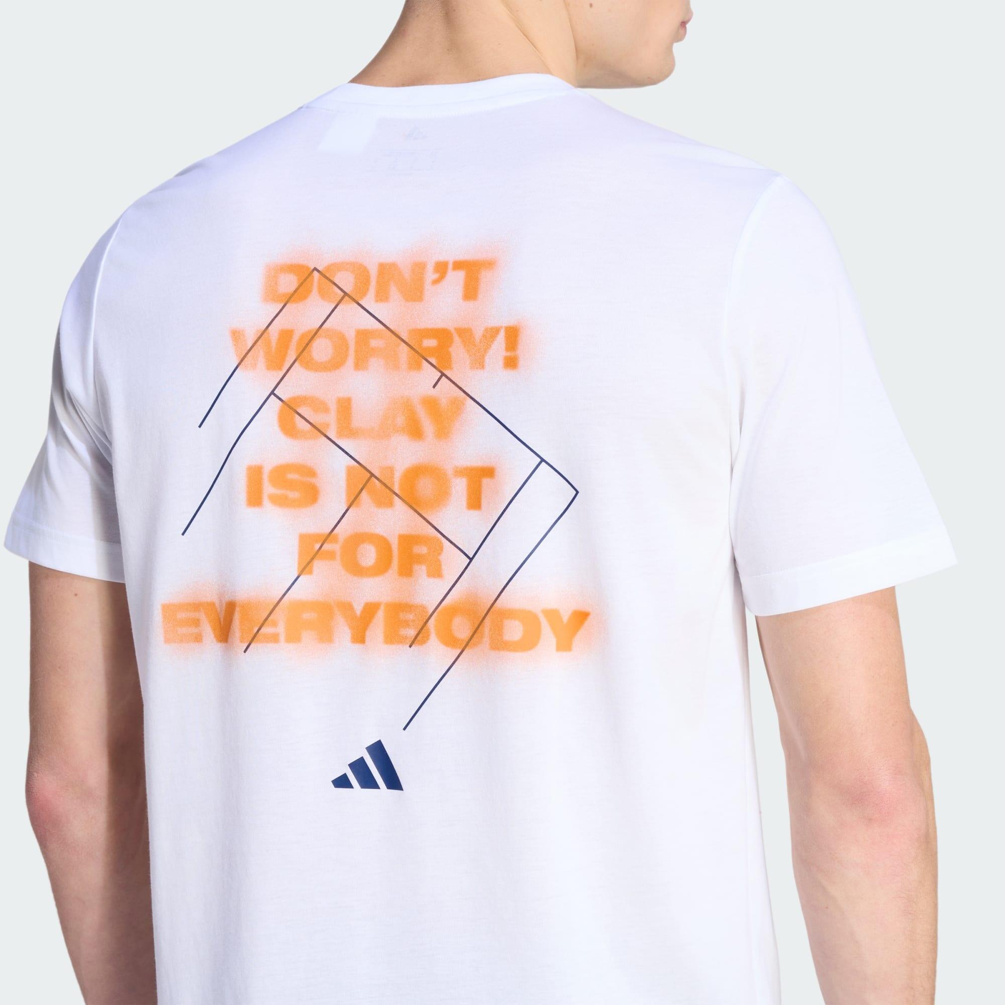 T-SHIRT DE TÉNIS CLAY IS NOT FOR EVERYBODY 5/5