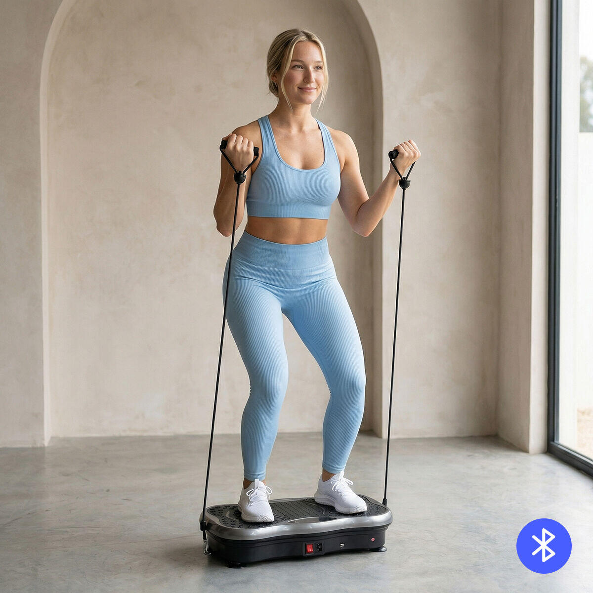 Platforma de Fitness pentru Muschii Fesieri si Picioare cu Ghid de Exercitii InnovaGoods Platforma de Fitness pentru Muschii Fesieri si Picioare cu Ghid de Exercitii InnovaGoods