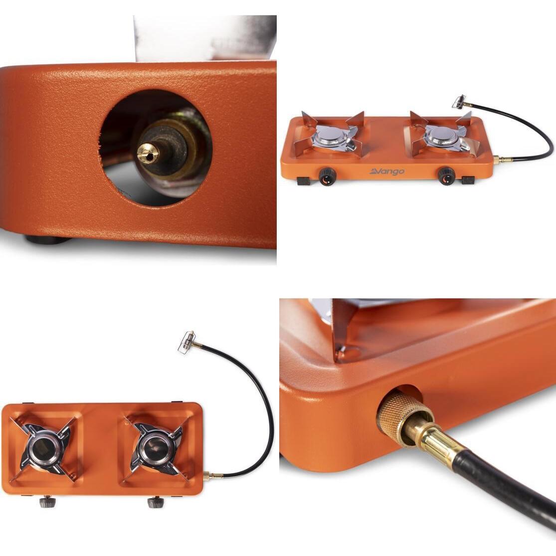 Kuchenka turystyczna Vango Blaze double cooker orange 3/3