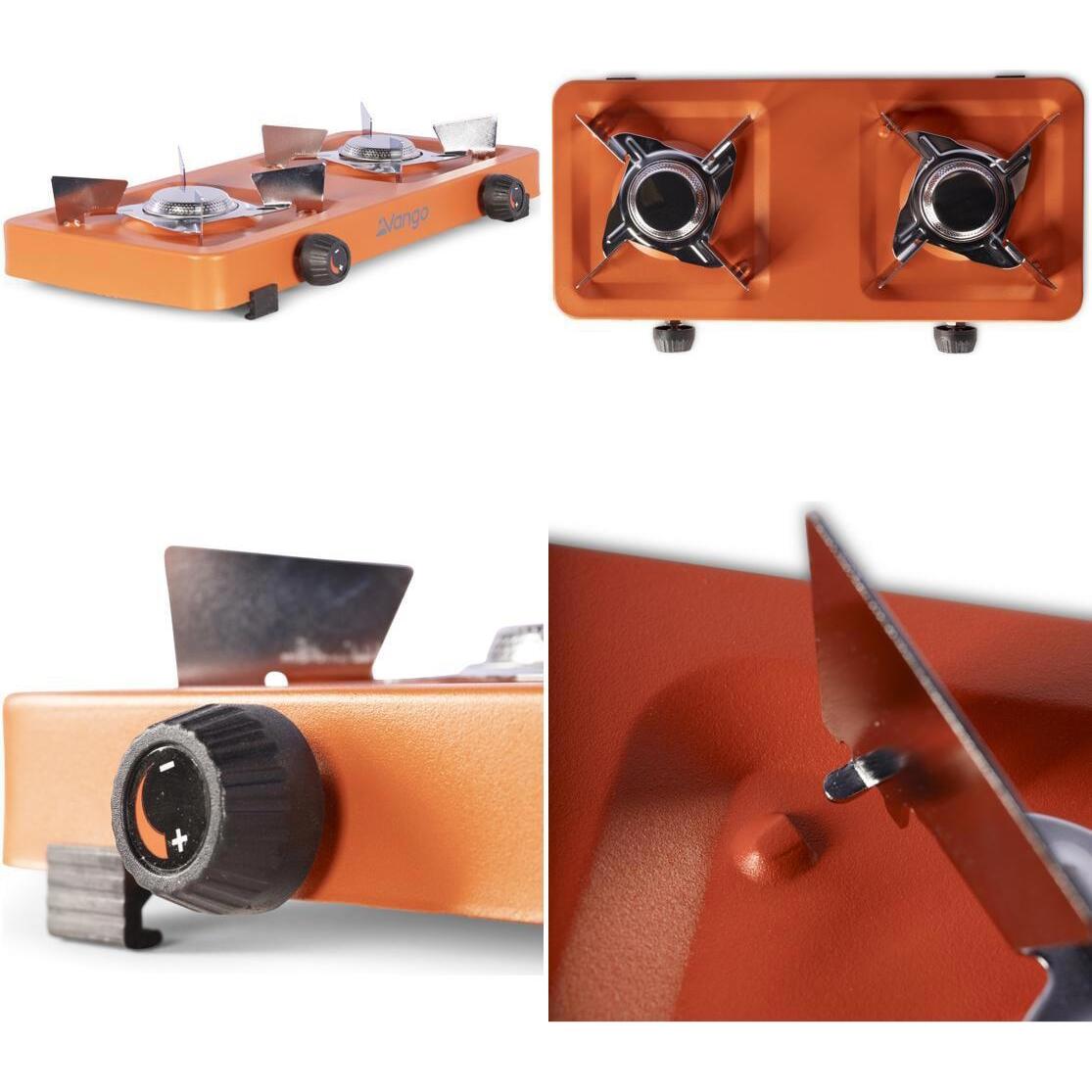 Kuchenka turystyczna Vango Blaze double cooker orange 2/3