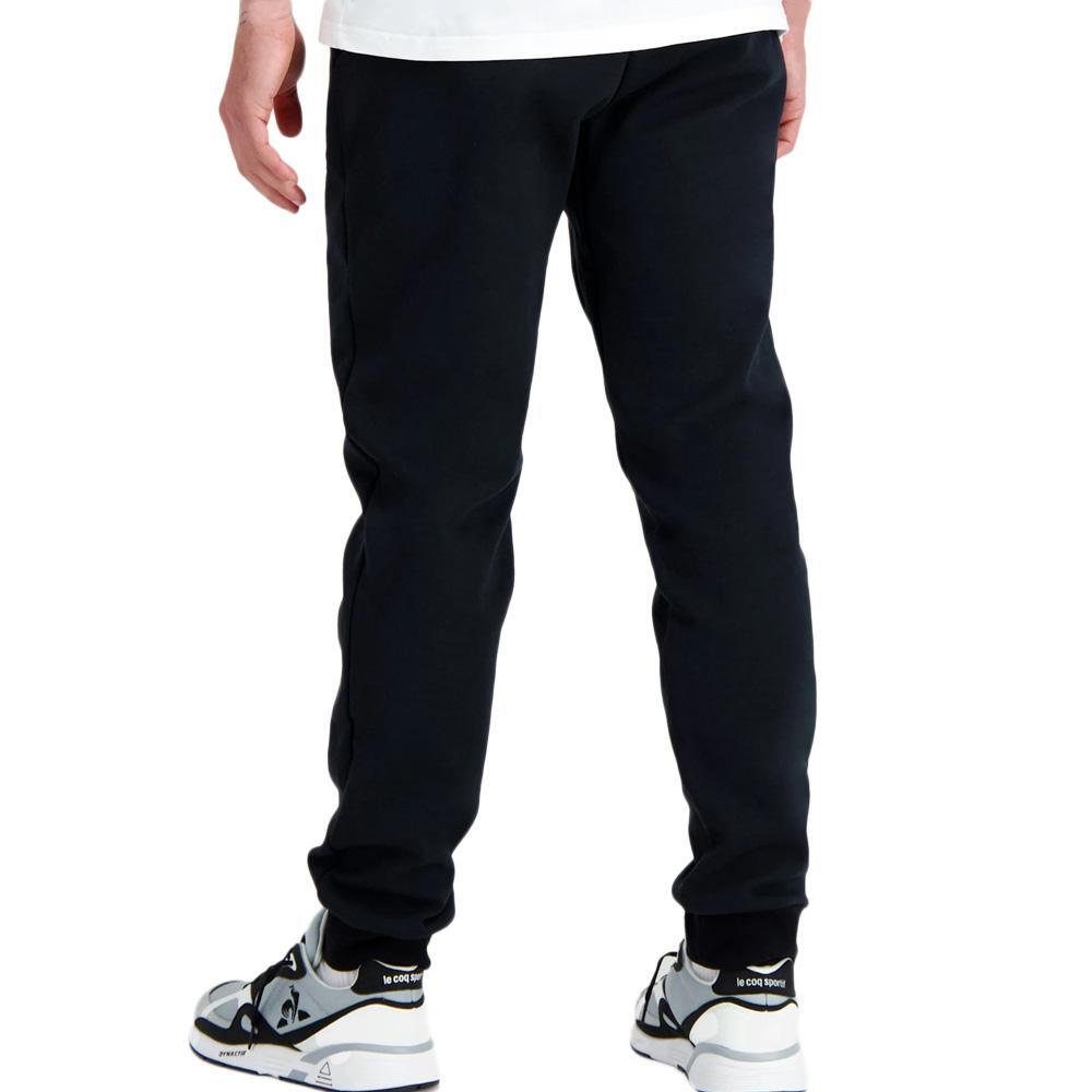 Pantalón Chándal Hombre Le Coq Sportif Straight Negro 2/3