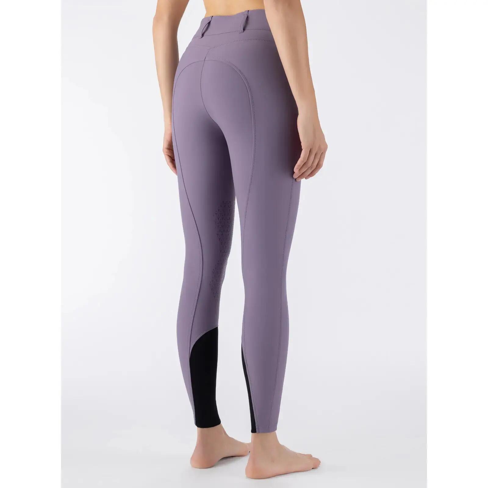 Pantaloni da equitazione da donna a media aderenza Equiline Crystalek 2/5