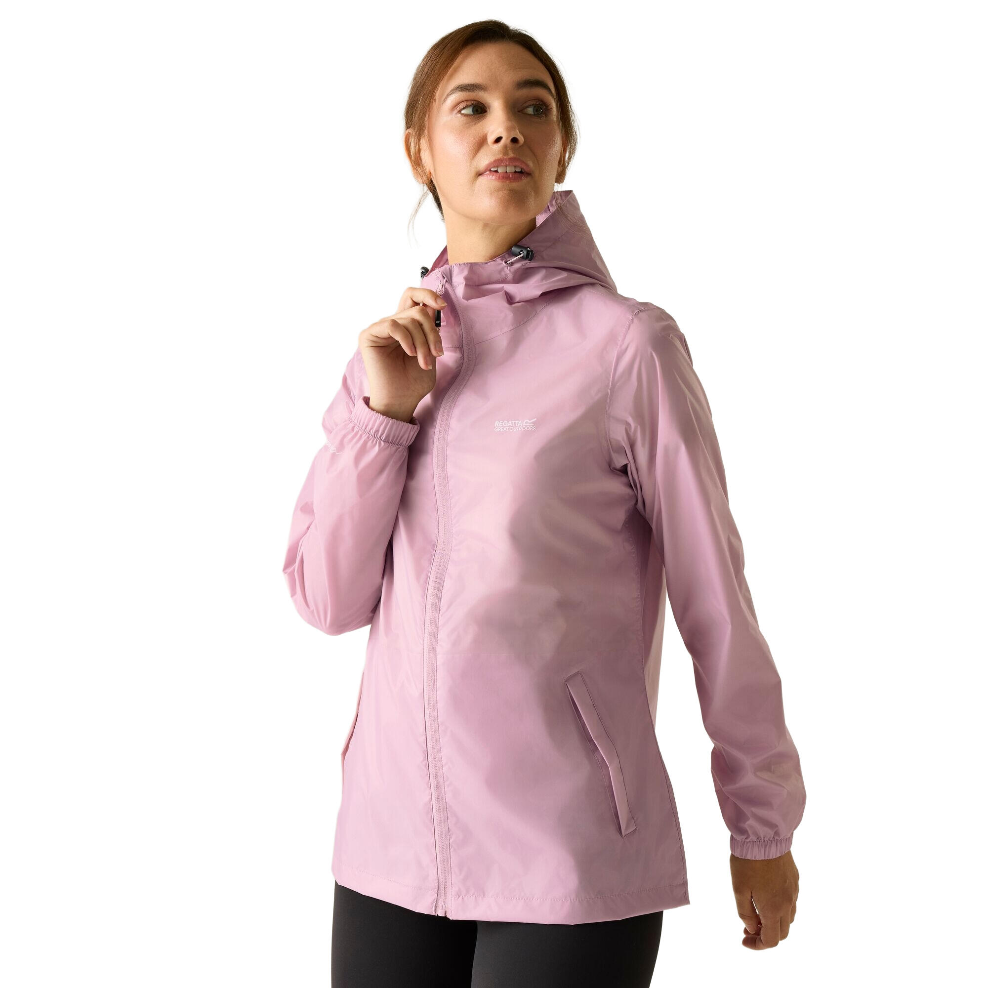 Chaqueta Impermeable Pack It III para Mujer Polvo Lila 4/5