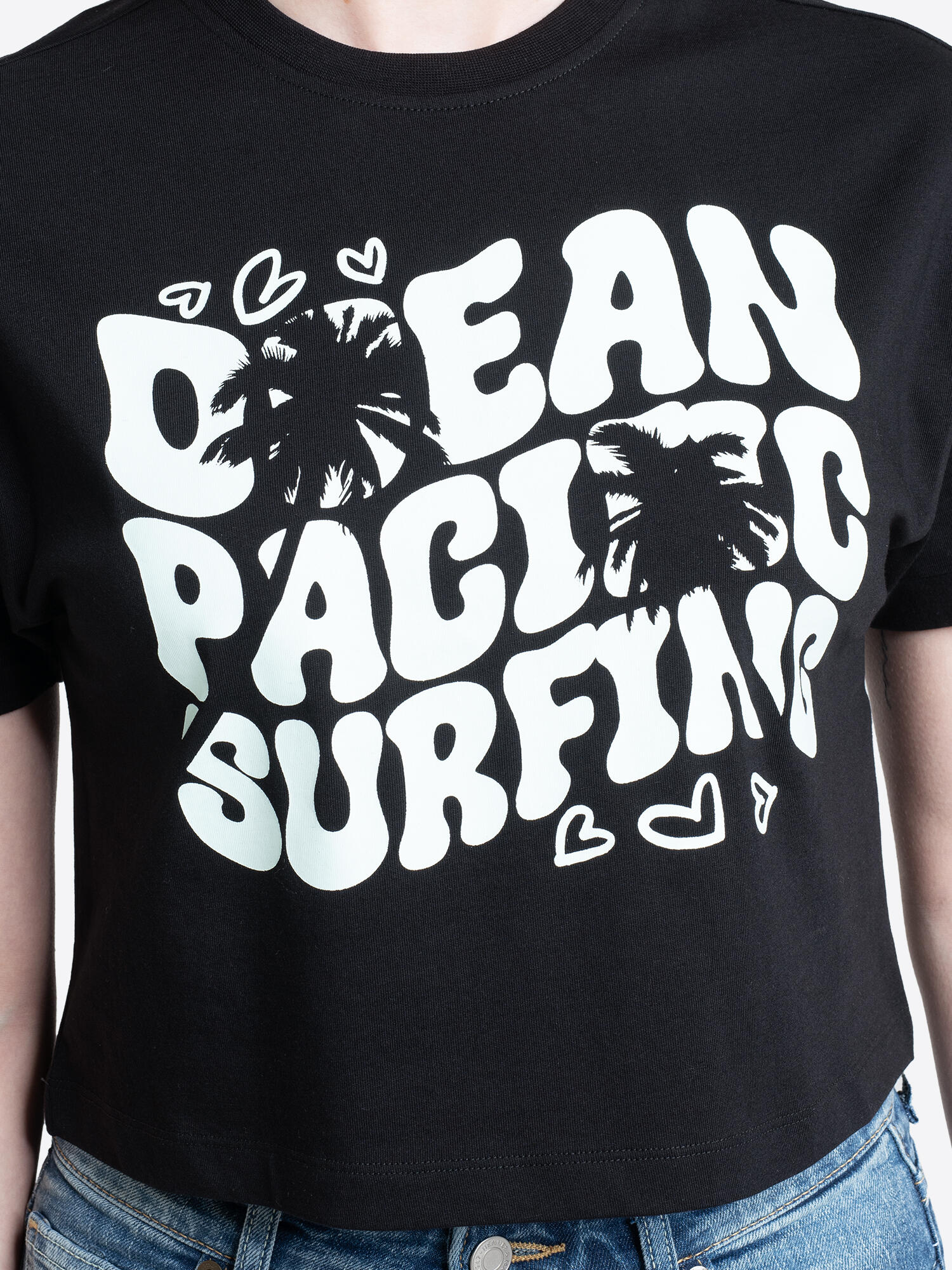 OCEAN PACIFIC Frauen T-Shirt Cropped PUNTA MITA 6/6