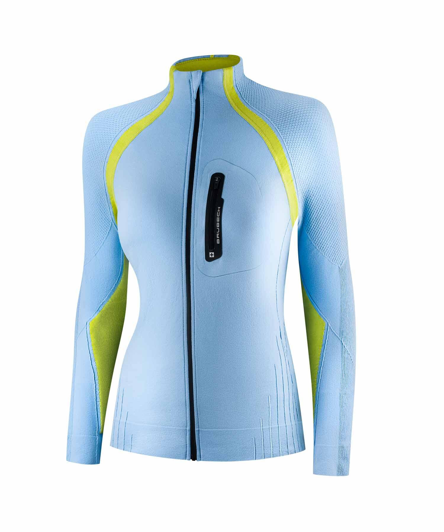 Bluza dresowa termoaktywna rozpinana damska Brubeck ACTIVE PRO 3/5