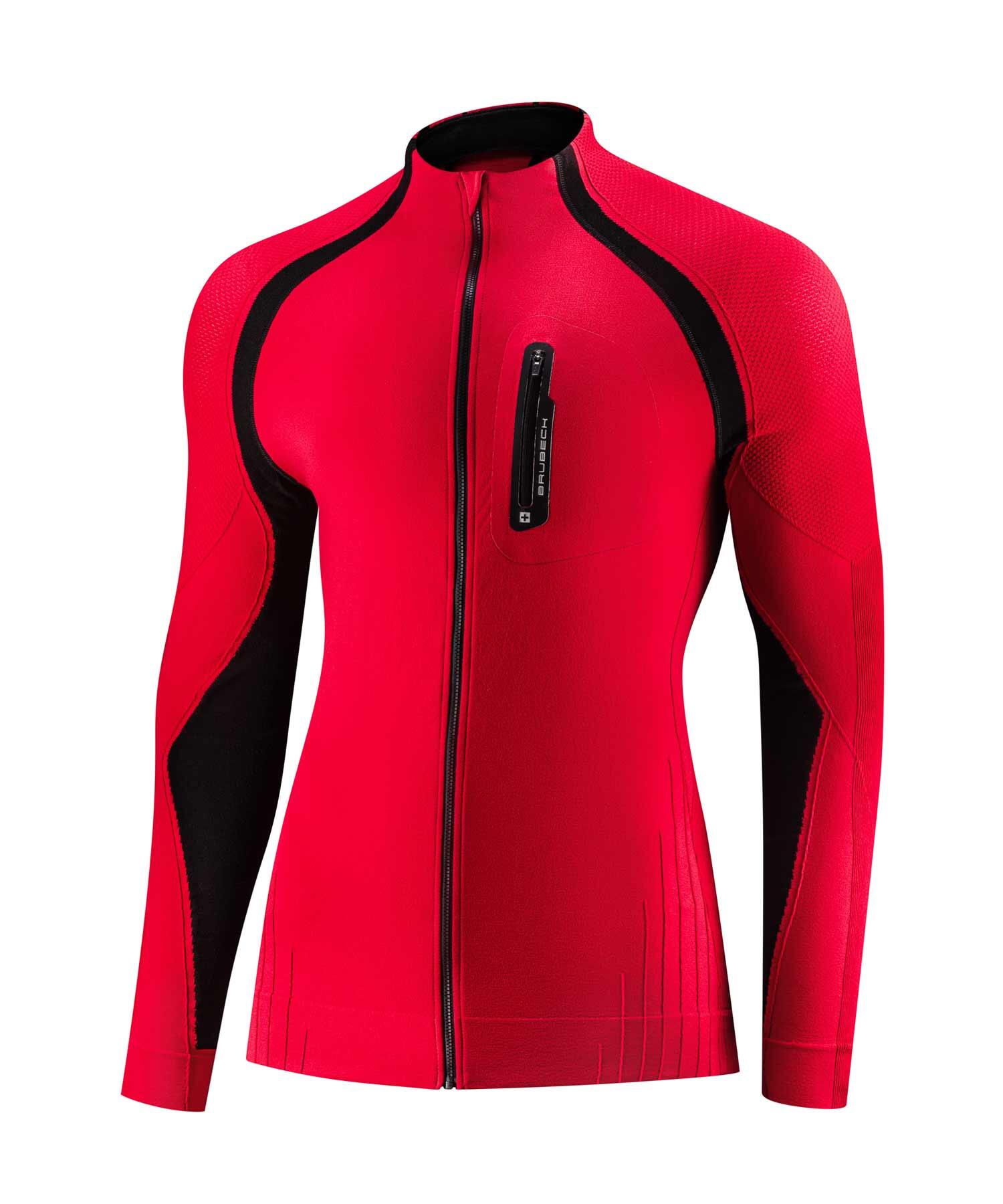 Bluza dresowa termoaktywna rozpinana męska Brubeck ACTIVE PRO 3/5