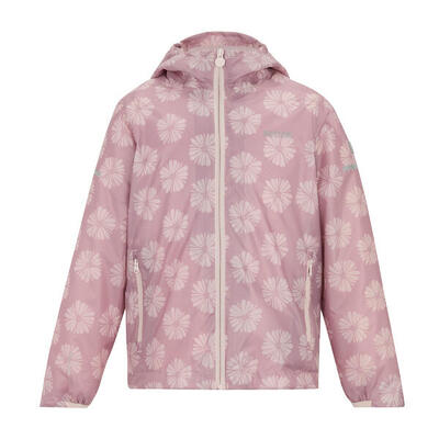 Giacca Impermeabile Petalo Bambini Regatta Lever II Lilla Polvere Rosa Haze