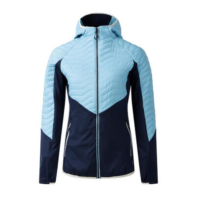 Dames air lite hybride jas (scandinavisch blauw/navy)