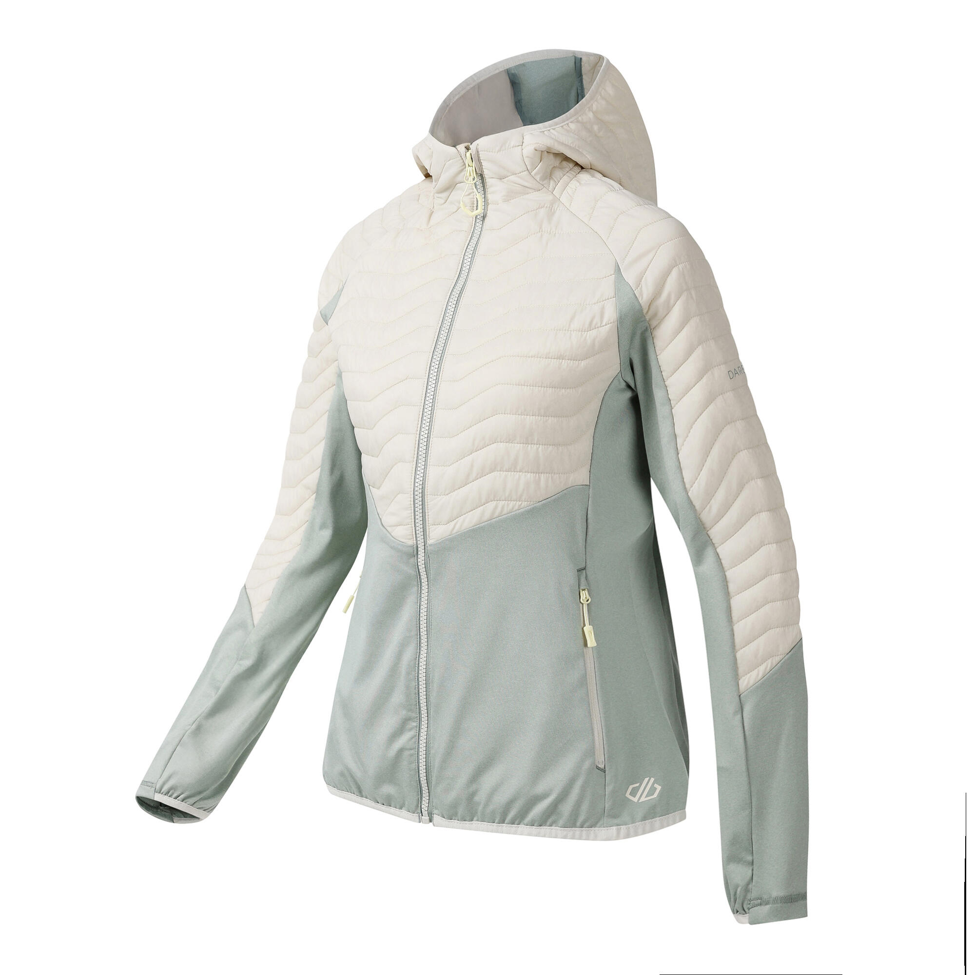 Giacca Ibrida Donna Dare 2B Air Lite Latte Di Mandorle Verde Ghiacciaio 3/5