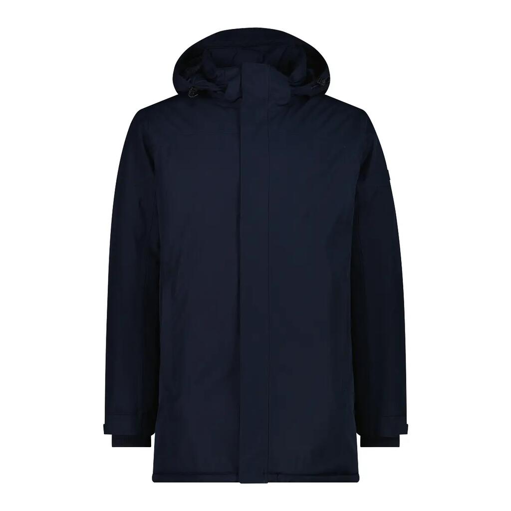 Zip-up parka with fixed hood CMP