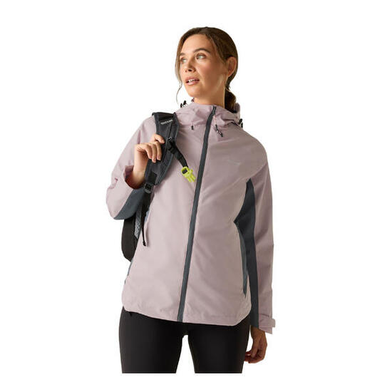 Veste Imperméable Femme (Lilas Pâle / Orage Foncé)