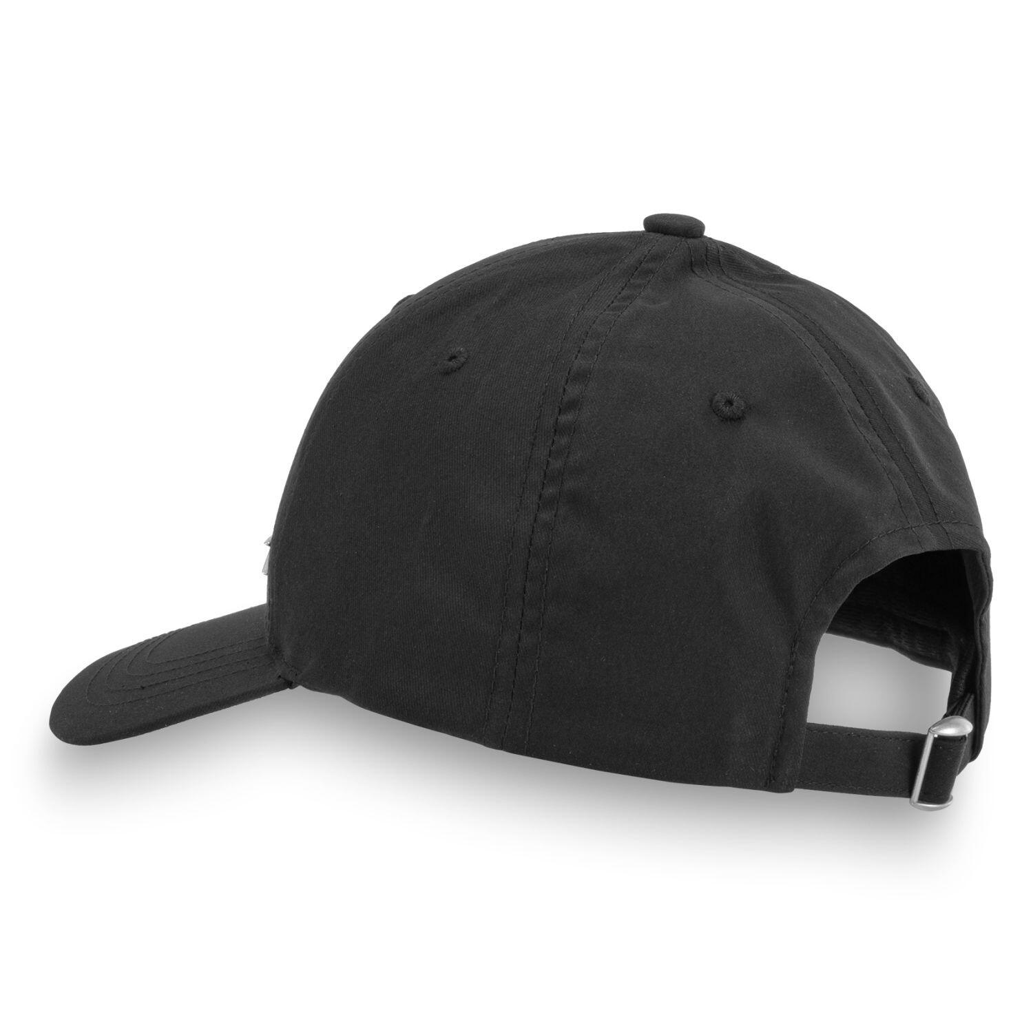 Casquette Baseball en polyester avec écusson argenté Badge Cap 4/5