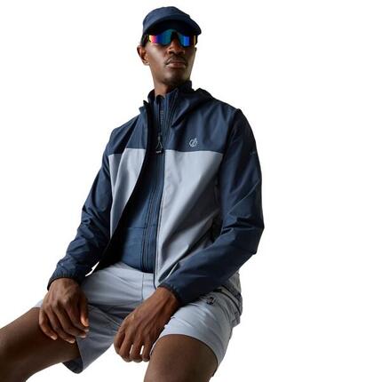 Veste Softshell Motif/style Détail Contrasté ENDURANCE Homme (Bleu Marine / Bleu