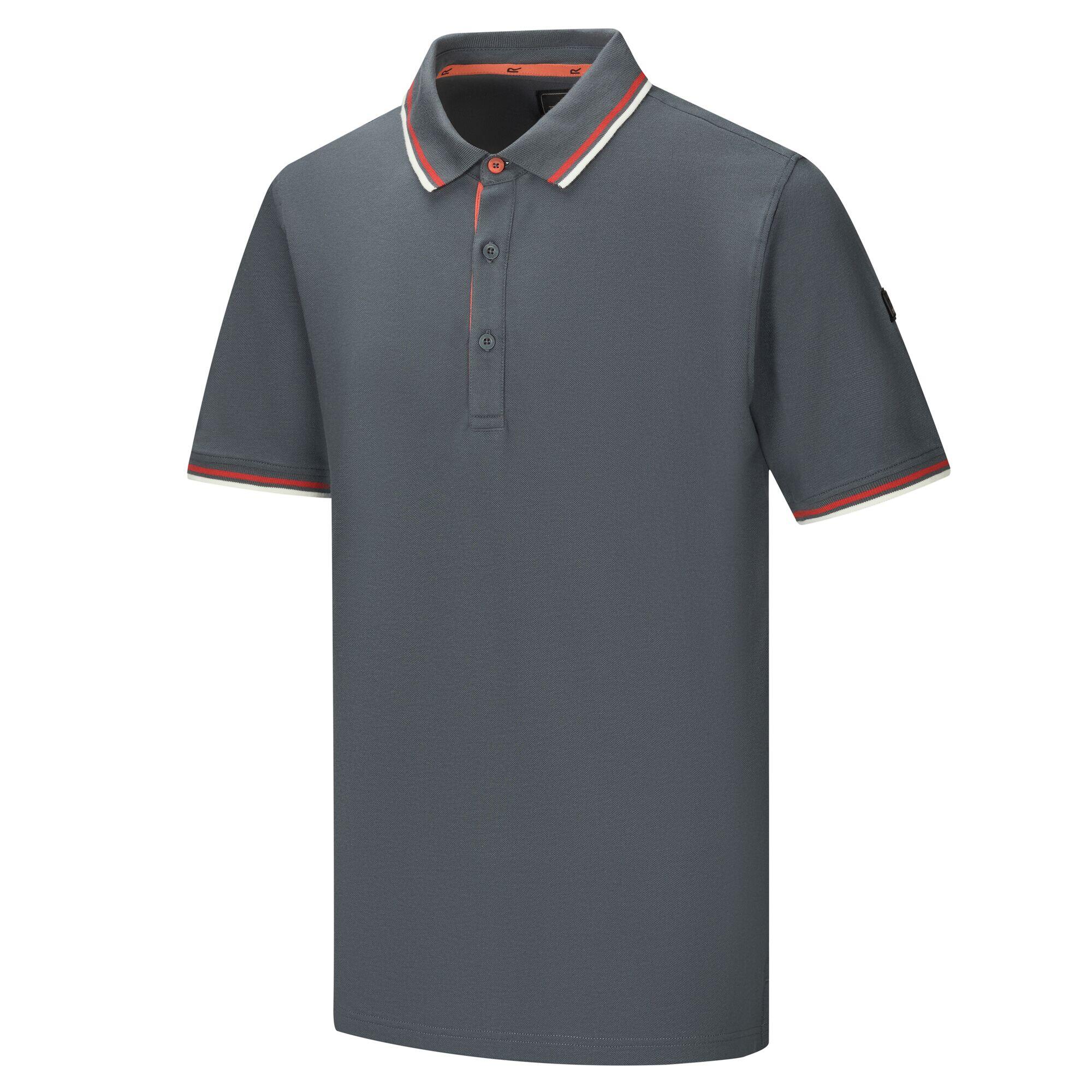 Maglietta Polo Uomo Regatta Adryan Tempesta Oscura 3/5