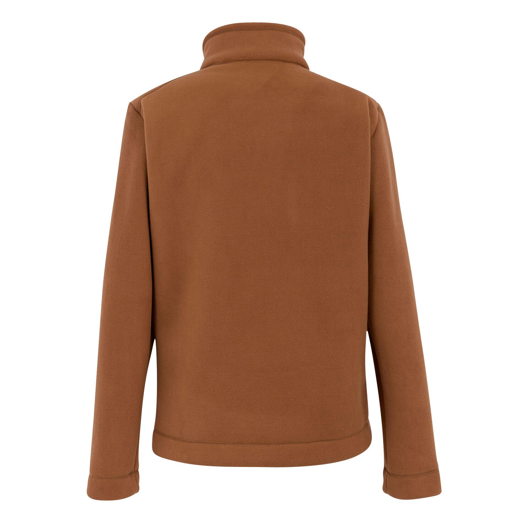 Mens Garrian II Full Zip Fleece Jacket (Glazed Ginger/Black) 2/4