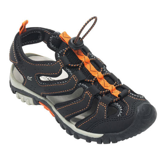 Sandales WESTSHORE Enfant (Noir / Rouge Orangé)