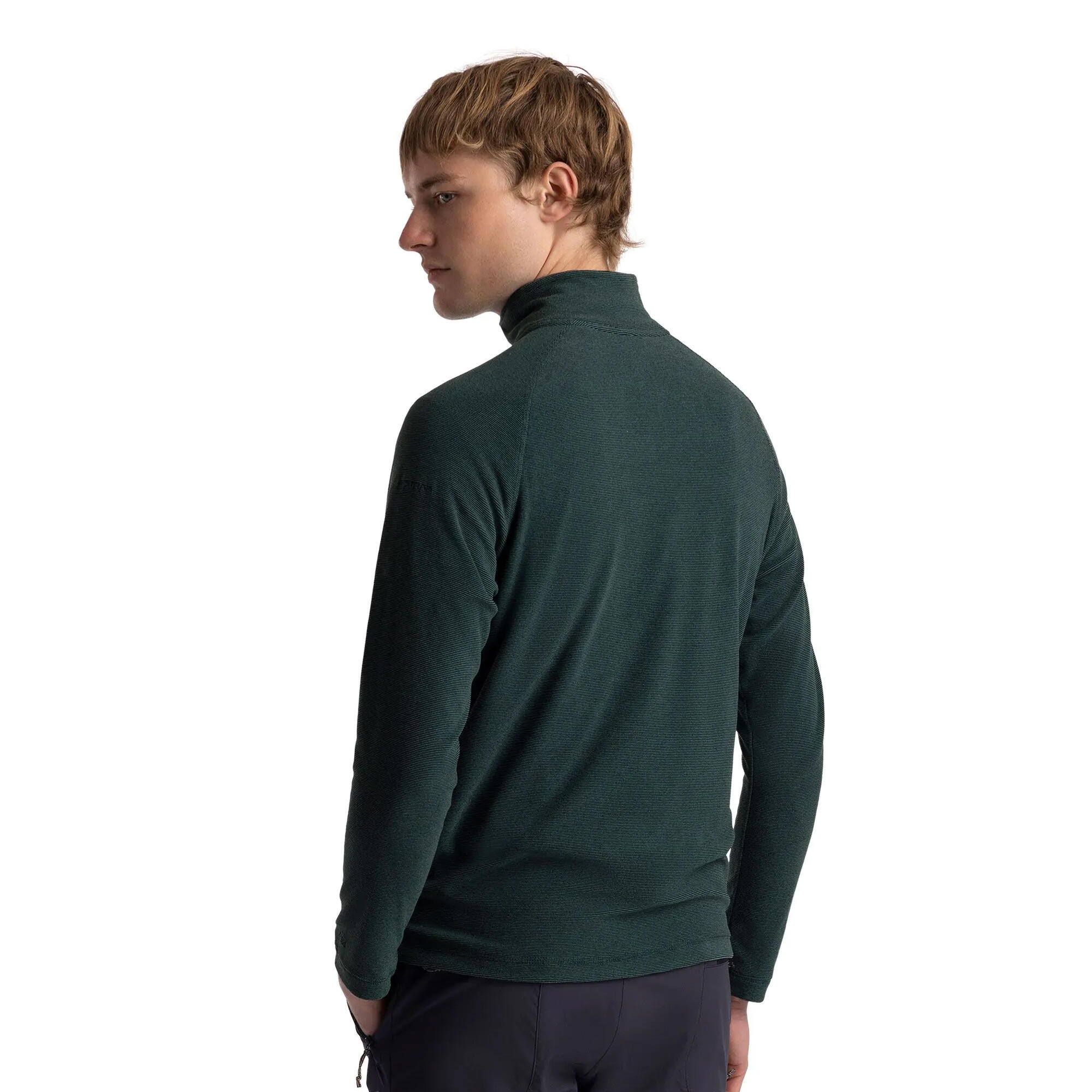 Haut Polaire KEYNOTE Homme (Fumée Verte / Vert Alpin) 3/5