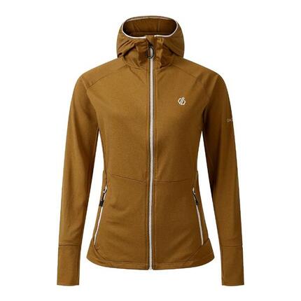 Veste De Sport Unie À Capuche NOMADIC Femme (Vert Pâle)