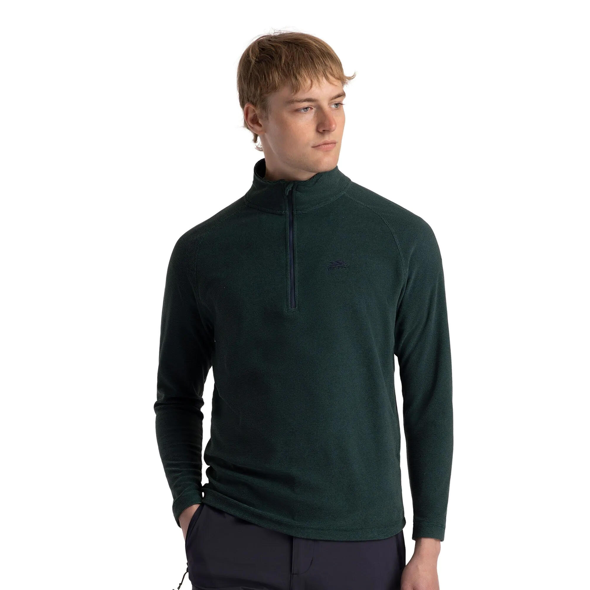 Haut Polaire KEYNOTE Homme (Fumée Verte / Vert Alpin) 4/5