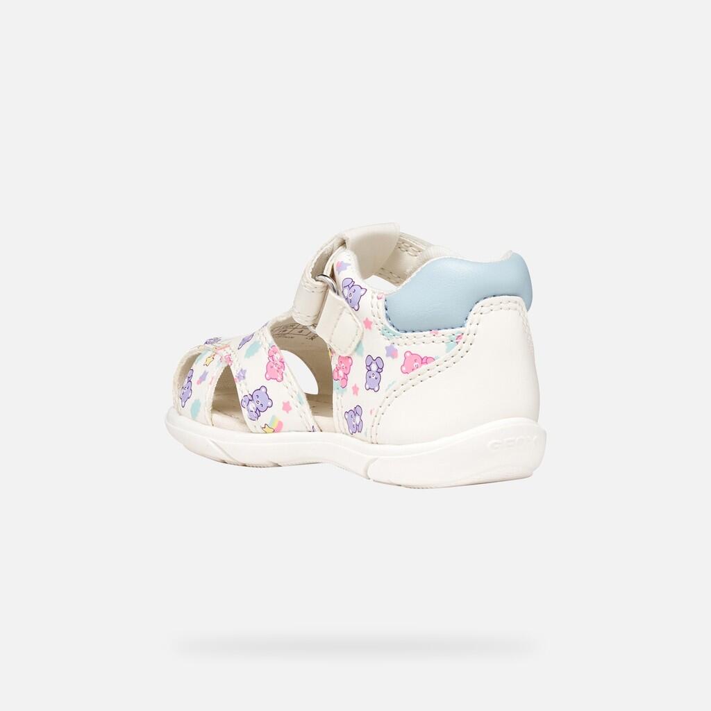 Sandales Bébé Fille B SANDAL ZAPITO GIRL Bleu/Bleu Clair 4/7