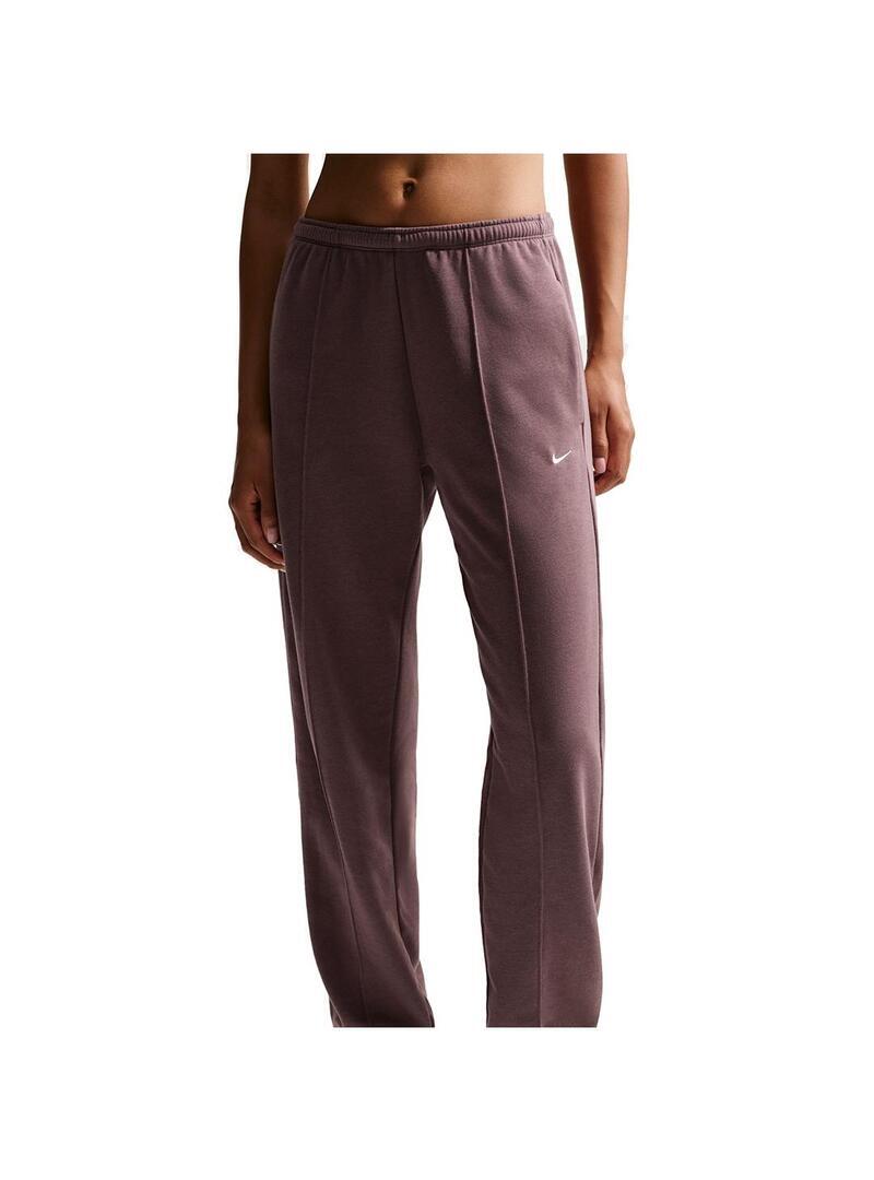 Pantalon pour Femme Nike Chill Marron 3/4